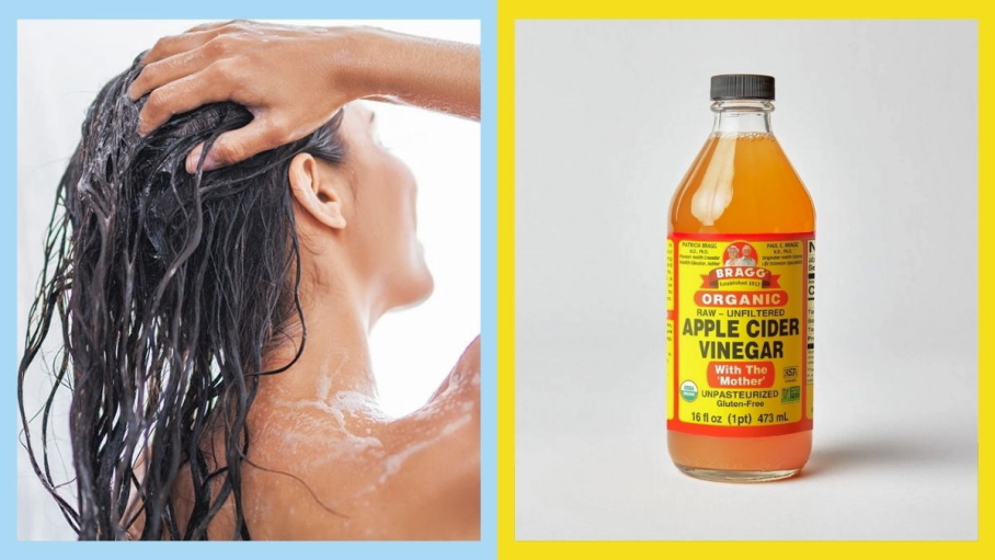 apple cider vinegar before and after hair